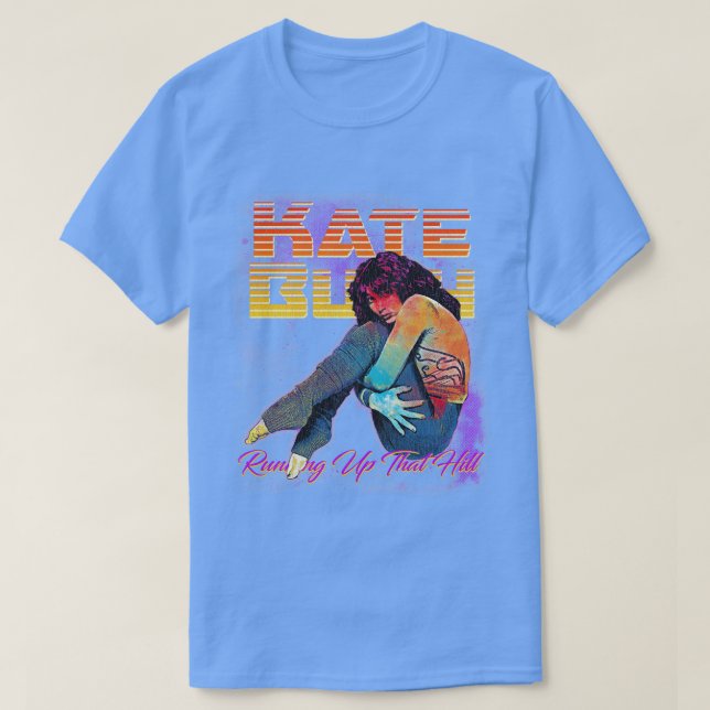 Camiseta Diseño de galaxia vintage Kate Bush Fanart (Diseño del anverso)