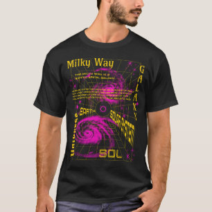 Camiseta Diseño de galaxia Y2K