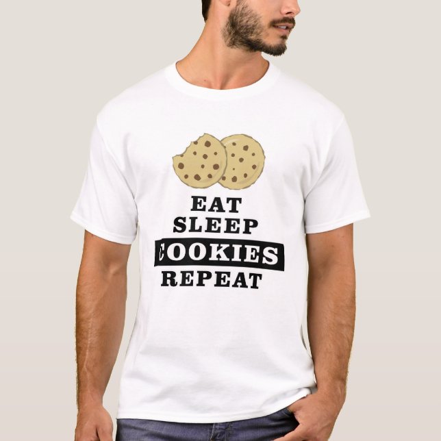 Camiseta Diseño de Galleta Divertido (Anverso)