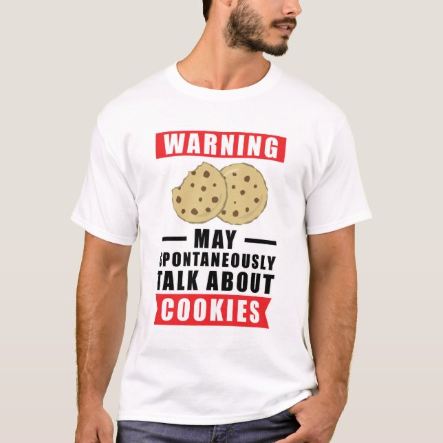 Camiseta Diseño de Galleta Divertido (Anverso)
