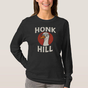 Camiseta Diseño de ganso divertido de Honk Hill - Ave linda