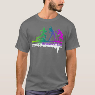 Camiseta Diseño de gatitos musculares para mujeres amantes 