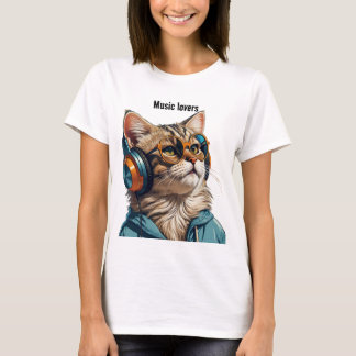 Camiseta Diseño de gato