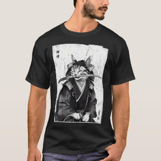 Camiseta Diseño de gato japonés vintage