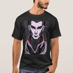 Camiseta diseño de geek informático hacker ciberpunk_1
