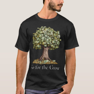 Camiseta Diseño de Geldbaum - Ve por el árbol de dinero cre