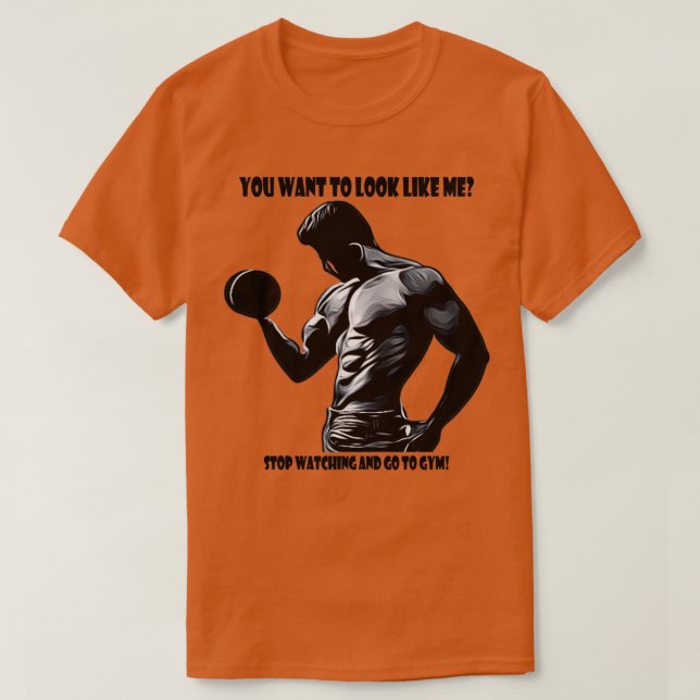 Camiseta Diseño de gimnasio (Diseño del anverso)