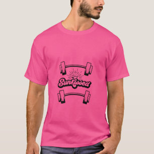 Camiseta diseño de gimnasio motivacional