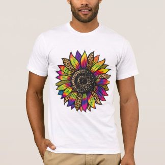 Camiseta Diseño de girasol