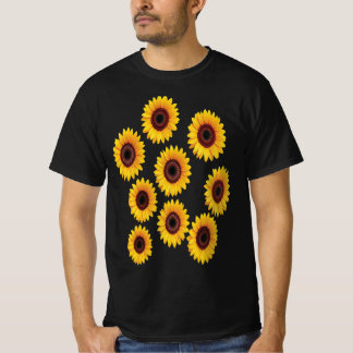 Camiseta Diseño de girasol