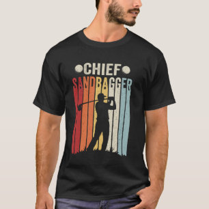 Camiseta Diseño de Golf Chief Sandbagger - Sacos de arena
