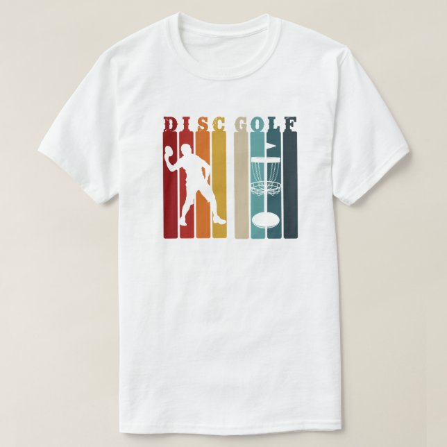 Camiseta Diseño de Golf de disco retro | Frisbee Lover (Diseño del anverso)