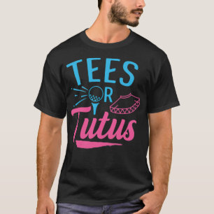 Camiseta Diseño de Golf Revelador de Género para un gol de 
