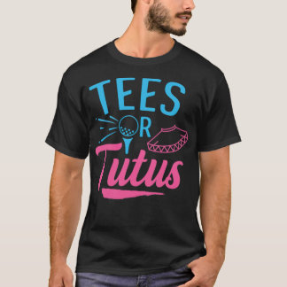 Camiseta Diseño de Golf Revelador de Género para un gol de 
