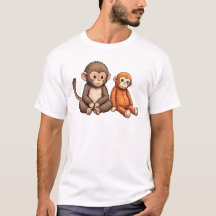 Diseño de golpea al bebé mono