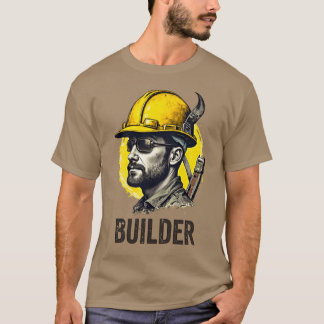 Camiseta Diseño de Gorra duro para trabajadores de construc