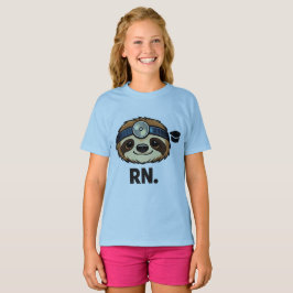 Camiseta Diseño de graduación de enfermera perezosa RN mini