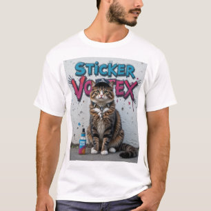 Camiseta Diseño de graffito para gatos de Guay estilo calle