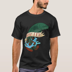 Camiseta Diseño de granja de peces Arapaima