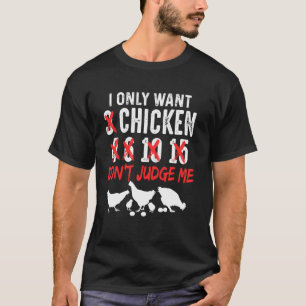 Camiseta Diseño de granja para criador de pollos