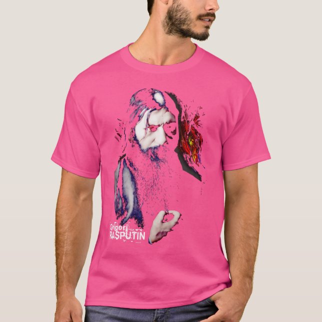 Camiseta Diseño de Grigori Rasputin (Anverso)