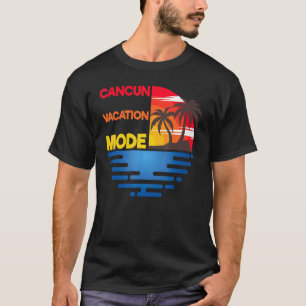 Camiseta Diseño de grupo de coincidencia de modo de vacacio