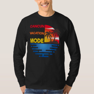 Camiseta Diseño de grupo de coincidencia de modo de vacacio