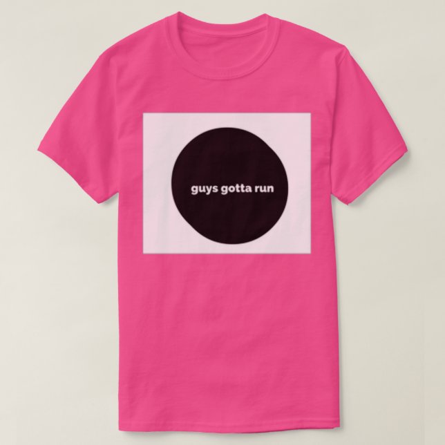 CAMISETA DISEÑO DE GRUPOS GOTTA RUN (Diseño del anverso)