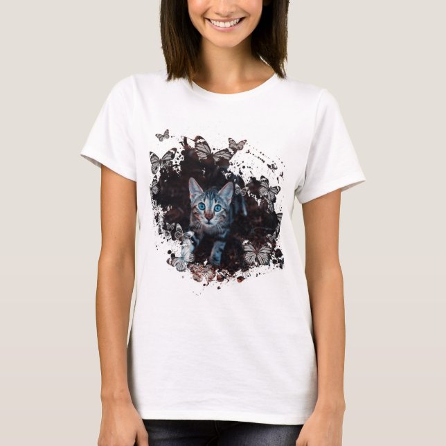 Camiseta Diseño de Guay Cat (Anverso)