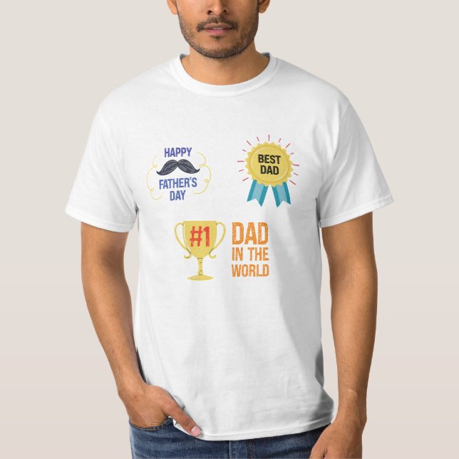 Camiseta Diseño de Guay Dad Vibes para el Día del Padre (Anverso)