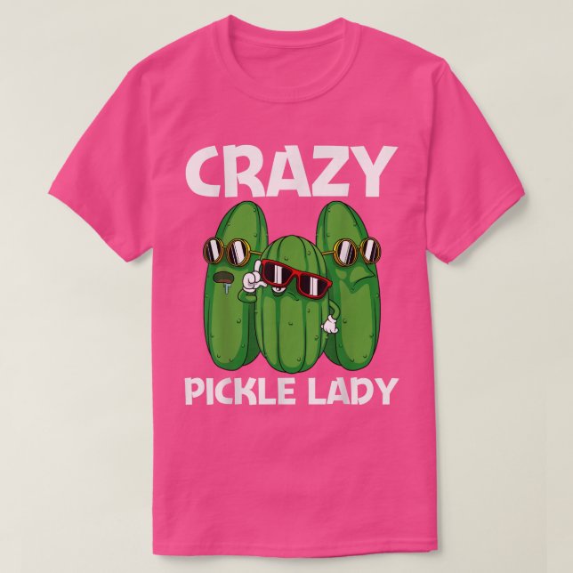 Camiseta Diseño de Guay Pickle para mujeres con Cucum de co (Diseño del anverso)