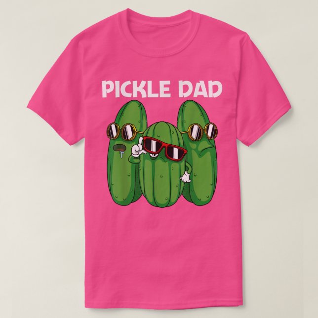 Camiseta Diseño de Guay Pickle Para Papá Padre Pickle Food  (Diseño del anverso)