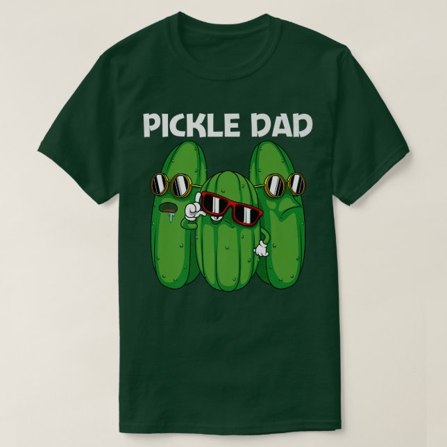 Camiseta Diseño de Guay Pickle Para Papá Padre Pickle Food  (Diseño del anverso)