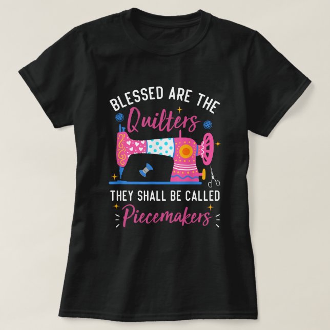 Camiseta Diseño de Guay Quilting Para Mujeres Abuela Quilt  (Diseño del anverso)