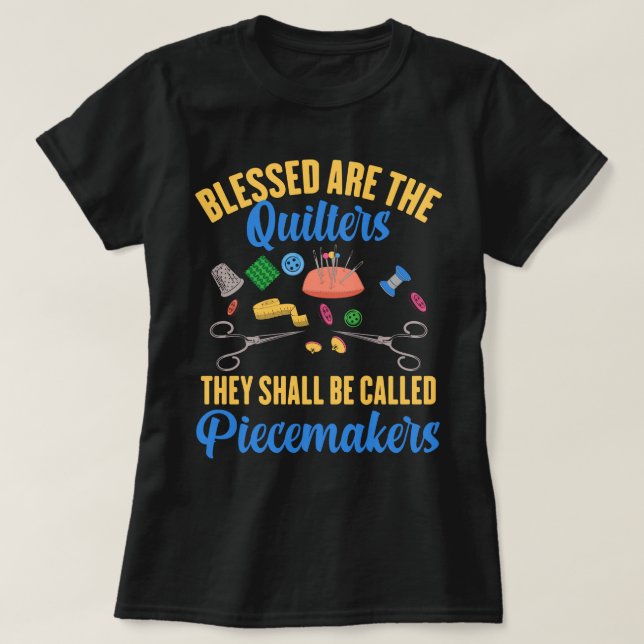 Camiseta Diseño de Guay Quilting Para Mujeres Abuela Quilt  (Diseño del anverso)