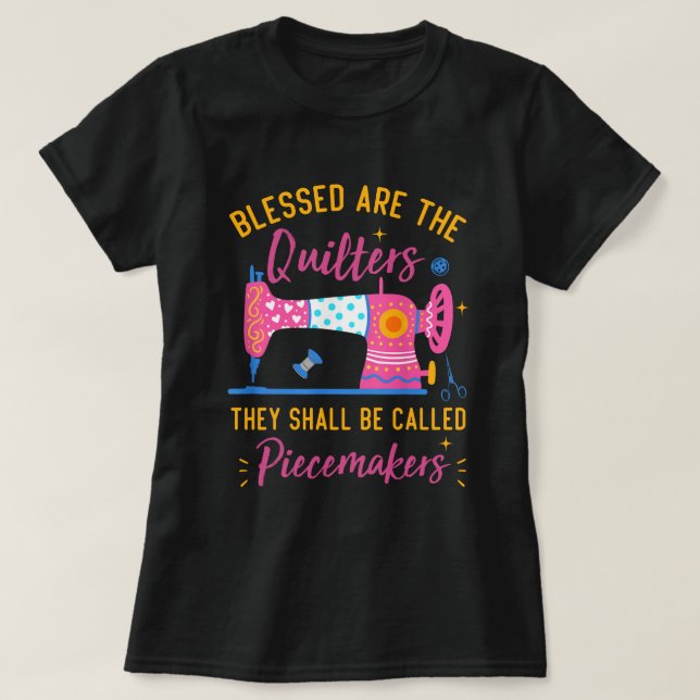 Camiseta Diseño de Guay Quilting Para Mujeres Abuela Quilt  (Diseño del anverso)