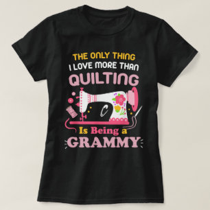Camiseta Diseño de Guay Quilting Para Mujeres Abuela Quilt 