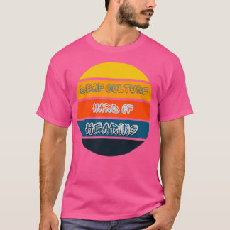 Camiseta Diseño de Guay Sunset con problemas de audición