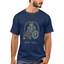 diseño de guerrero del lobo nórdico