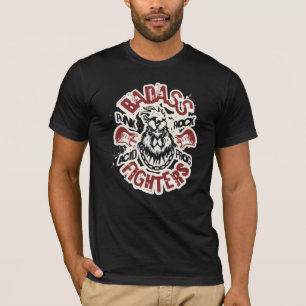 Camiseta Diseño de guerreros intrépidos
