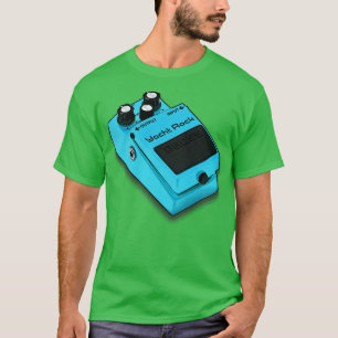 Camiseta Diseño de Guitarista Pedal de Yacht Rock Guitar Ef
