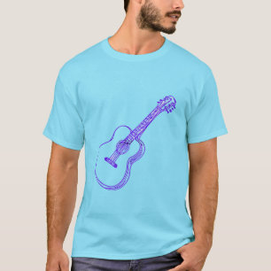Camiseta Diseño de guitarra
