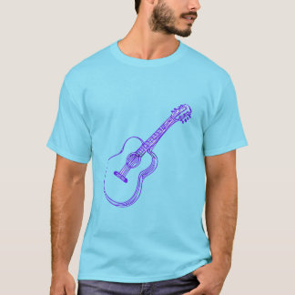 Camiseta Diseño de guitarra