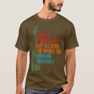 Camiseta Diseño De Guitarra Eléctrica Para Estudiantes De M