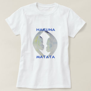 Camiseta Diseño de Hakuna Matata para impresión africana
