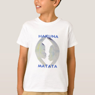 Camiseta Diseño de Hakuna Matata para impresión africana