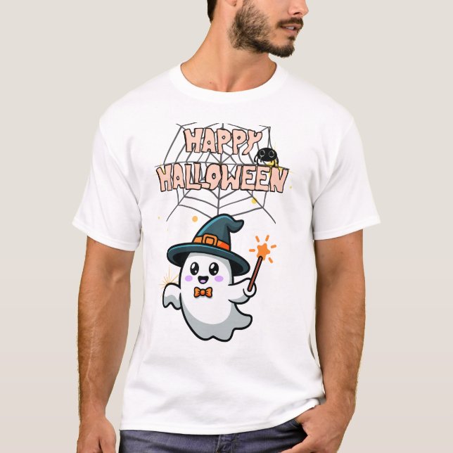 Camiseta diseño de halloween (Anverso)