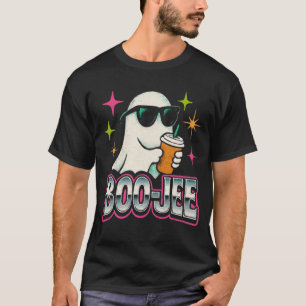 Camiseta Diseño de Halloween Boo-jee Bootleg Retro Ghost