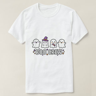 Camiseta Diseño de Halloween de amigos fantasmas lindos de 