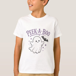 Camiseta Diseño de Halloween de Fantasma y Murciélago Adora